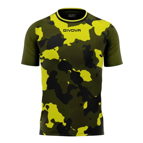 GIVOVA SHIRT ARMY INTERLOCK