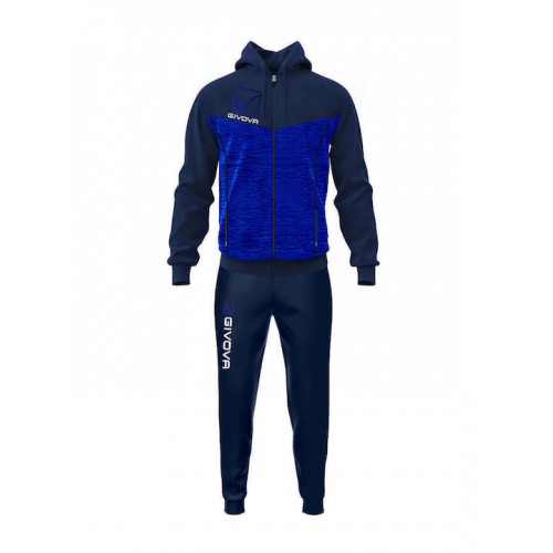 GIVOVA TRACKSUIT VISA POLARFLEECE NAV ROY