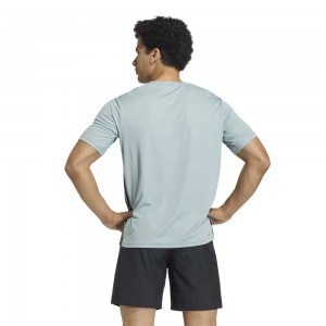 ADIDAS WORKOUT ESSENTIALS BASE 3-STRIPES T-SHIRT
