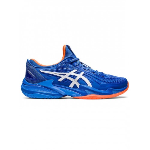 ASICS Court FF 3 Novak Ανδρικά Παπούτσια Τένις για Όλα τα Γήπεδα Tuna Blue White
