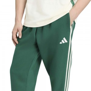Adidas Essentials 3 Stripes Fleece Tapered Cuffed Joggers