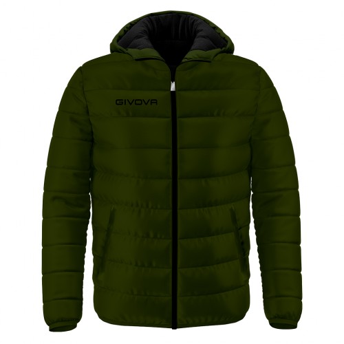 GIVOVA JACKET OLANDA BLK FLGREEN