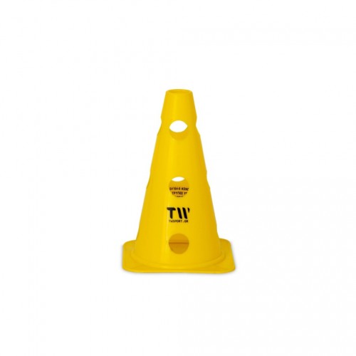 TW ΚΩΝΟΣ ΚΙΤΡΙΝΟ 15CM