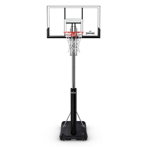 Spalding Silver Μπασκέτα με Βάση και Ρυθμιζόμενο Ύψος 228-305 cm