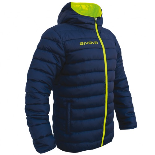 Givova Jacket Olanda Blue-Fluo