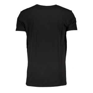 CAVALLI CLASS MEN'S SHORT SLEEVE T-SHIRT BLACK