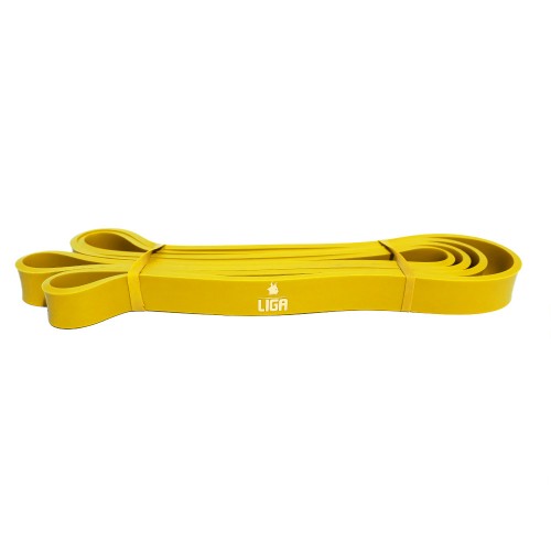 LIGASPORT Λάστιχο αντίστασης (heavy duty latex band)(χρώμα κίτρινο) 208εκ.*4,5εκ.*2,2εκ 