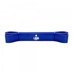 LIGASPORT Λάστιχο αντίστασης heavy duty tpe band χρώμα μπλε 208εκ-4,5εκ.*3,2εκ 