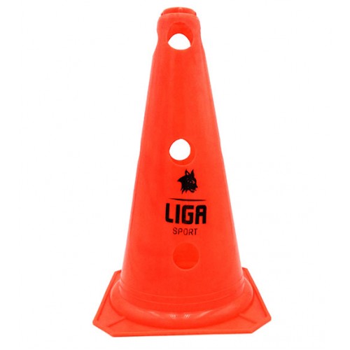 LIGASPORT HOLE CONE (ΚΩΝΟΣ ΜΕ ΤΡΥΠΕΣ 50cm) ORANGE 