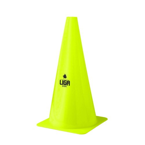 LIGASPORT AGILITY CONE (ΚΩΝΟΣ ΑΠΛΟΣ 40cm) - YELLOW FLUO 