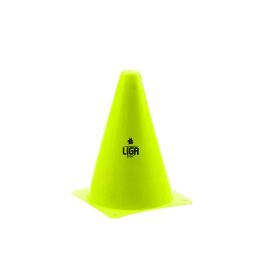 LIGASPORT AGILITY CONE (ΚΩΝΟΣ ΑΠΛΟΣ 15cm) - YELLOW FLUO