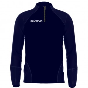GIVOVA MAGLIA TECNICA HALF ZIP ARMY