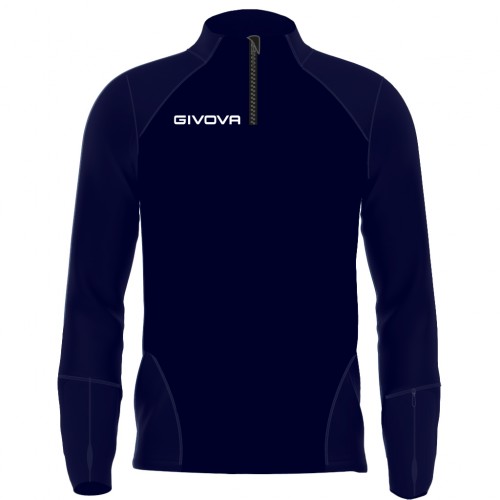GIVOVA MAGLIA TECNICA HALF ZIP ARMY