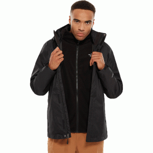 The North Face Evolve II Triclimate 3 σε 1 Χειμωνιάτικο Μπουφάν Αδιάβροχο και Αντιανεμικό