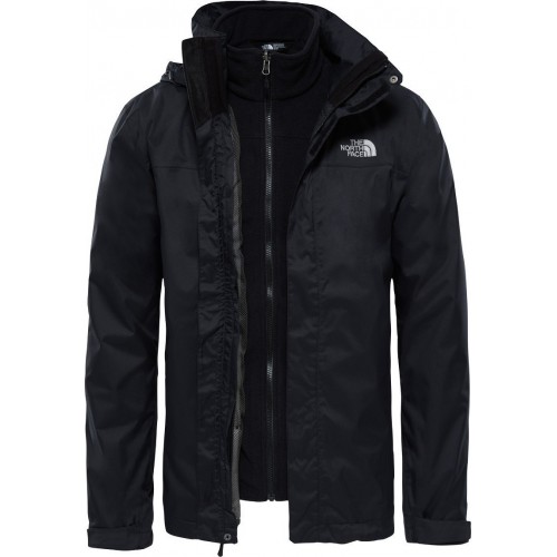 The North Face Evolve II Triclimate 3 σε 1 Χειμωνιάτικο Μπουφάν Αδιάβροχο και Αντιανεμικό