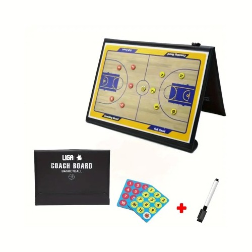 LIGASPORT ΠΙΝΑΚΑΣ ΤΑΚΤΙΚΗΣ ΜΠΑΣΚΕΤ 55x32cm (BASKETBALL TACTIC BOARD FOLDER)