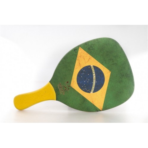 Ρακέτα Παραλίας Morseto Fashion Brazil με Κίτρινη ίσια λαβή 