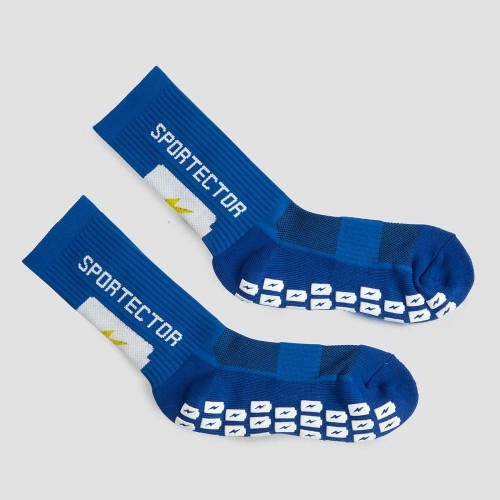 SPORTECTOR GRIP SOCKS ΜΠΛΕ