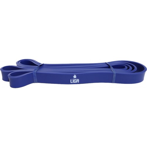 LIGASPORT Λάστιχο αντίστασης (heavy duty latex band)(χρώμα μπλέ) 208εκ.*4,5εκ.*2,2εκ 